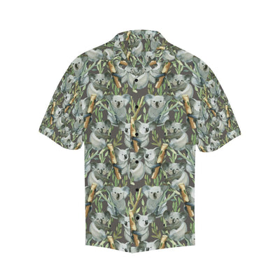 Koala Pattern Design Print Men Aloha Hawaiian Shirt