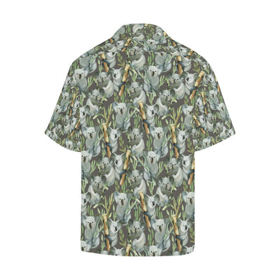 Koala Pattern Design Print Men Aloha Hawaiian Shirt