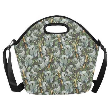 Koala Pattern Design Print Neoprene Lunch Bag (Model 1669)(Large)-JTAMIGO.COM