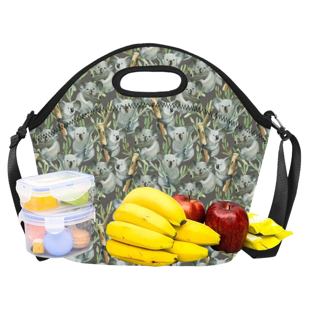 Koala Pattern Design Print Neoprene Lunch Bag (Model 1669)(Large)-JTAMIGO.COM