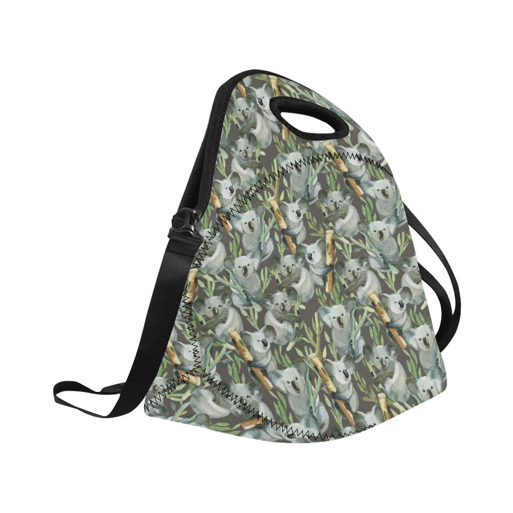 Koala Pattern Design Print Neoprene Lunch Bag (Model 1669)(Large)-JTAMIGO.COM