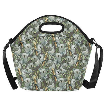 Koala Pattern Design Print Neoprene Lunch Bag (Model 1669)(Large)-JTAMIGO.COM