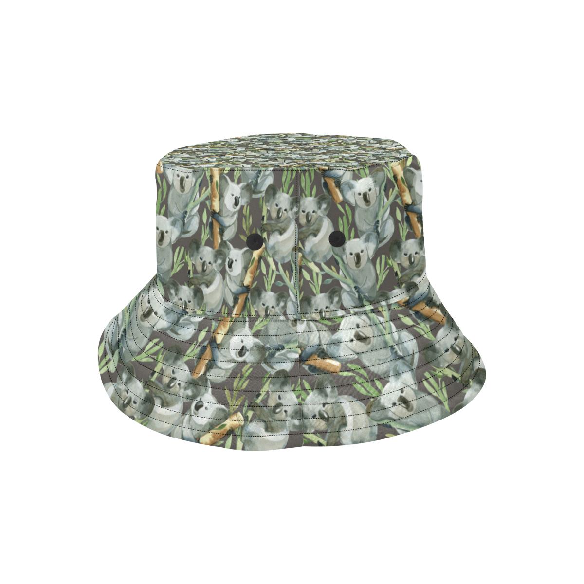 Koala Pattern Design Print Unisex Bucket Hat