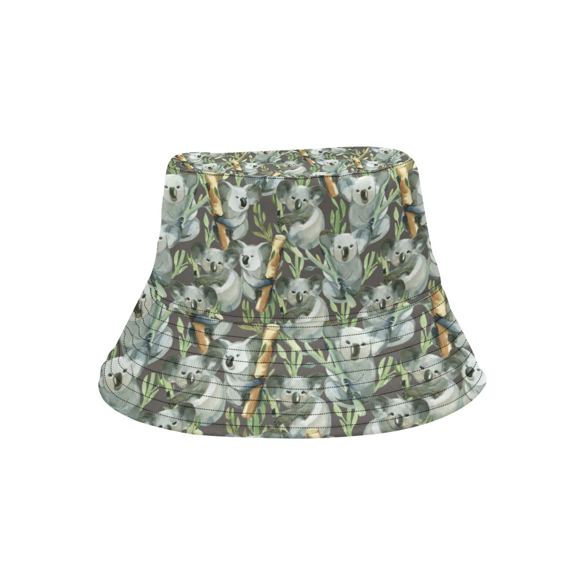Koala Pattern Design Print Unisex Bucket Hat