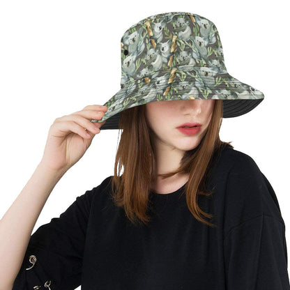 Koala Pattern Design Print Unisex Bucket Hat