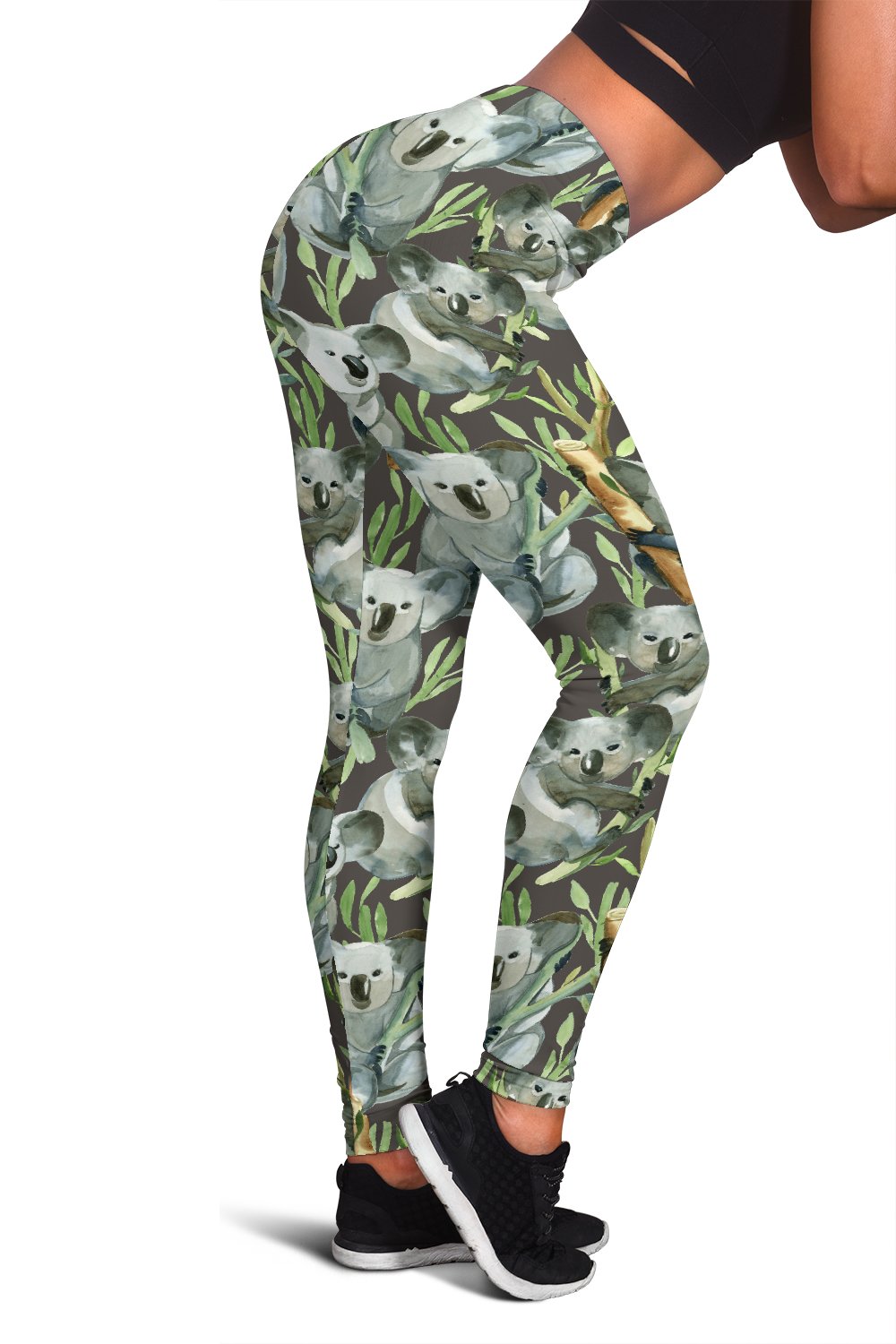 Koala Pattern Design Print Women Leggings