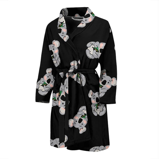 Koala Pattern Print Design 05 Men Bathrobe-JORJUNE.COM
