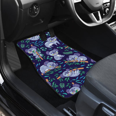 Koala Themed Design Print Car Floor Mats