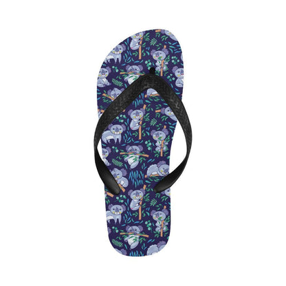 Koala Themed Design Print Flip Flops-JTAMIGO.COM