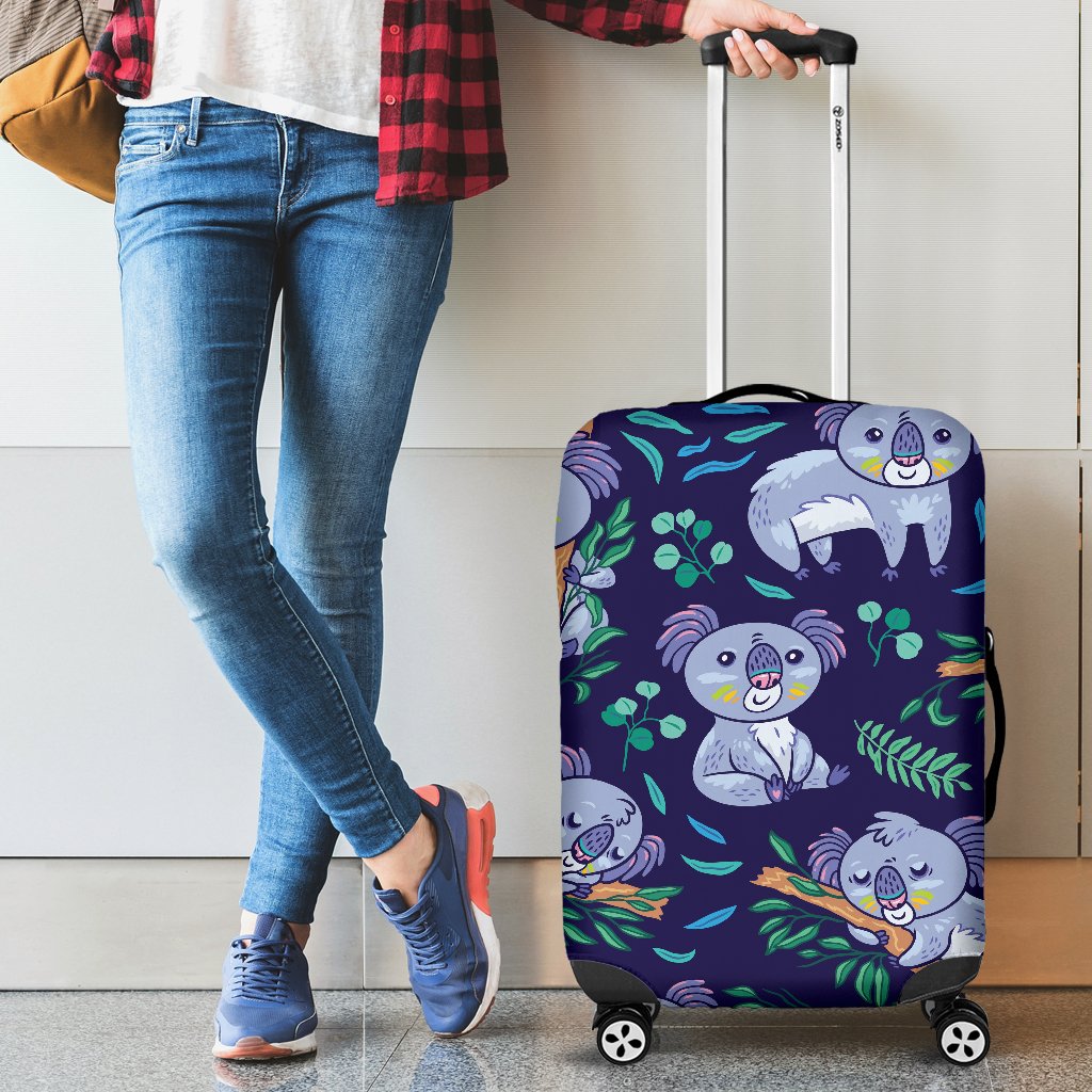 Koala Themed Design Print Luggage Cover Protector