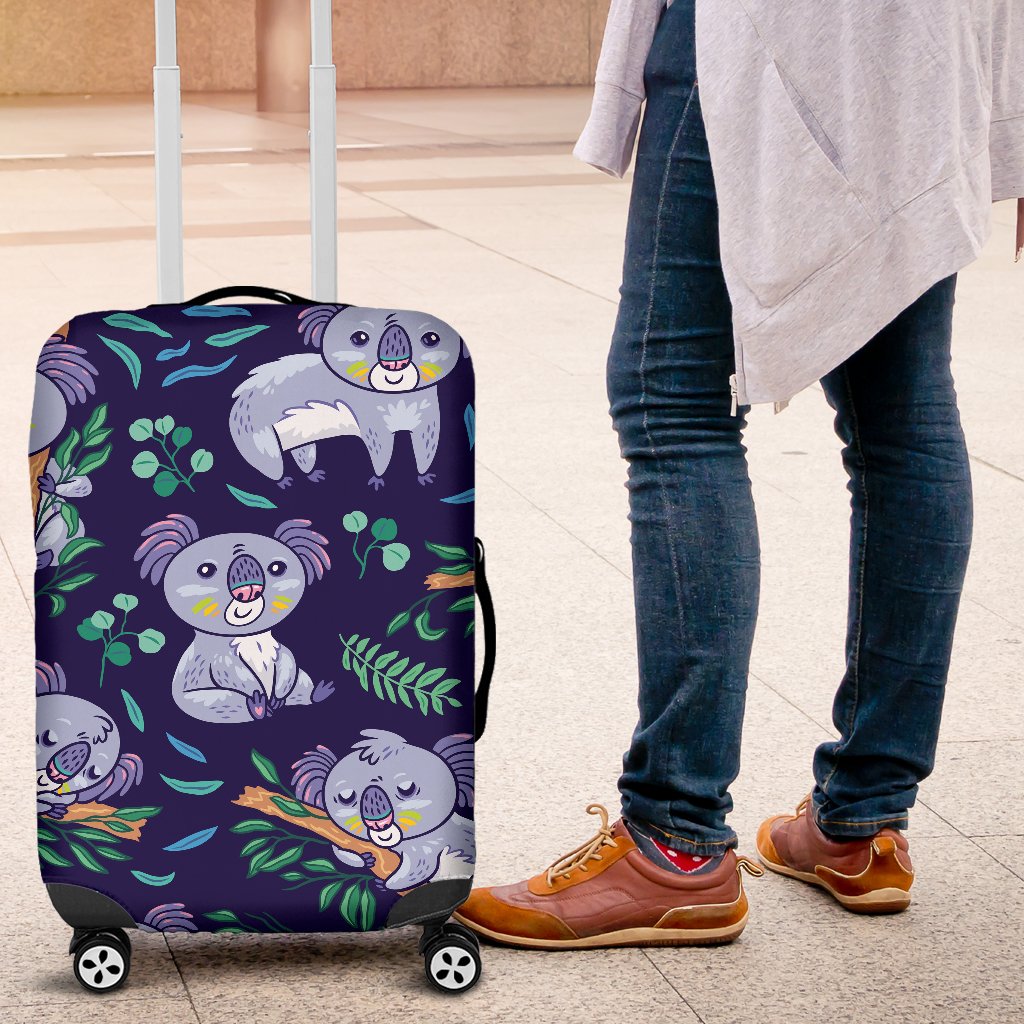 Koala Themed Design Print Luggage Cover Protector