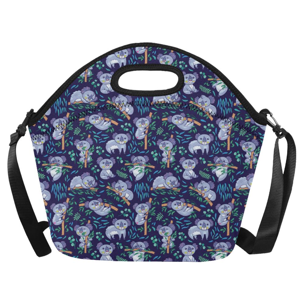Koala Themed Design Print Neoprene Lunch Bag (Model 1669)(Large)-JTAMIGO.COM