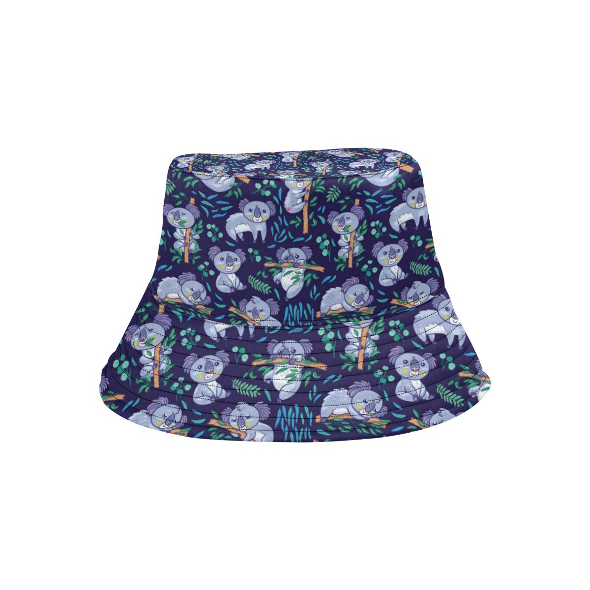 Koala Themed Design Print Unisex Bucket Hat