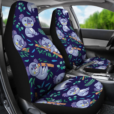 Koala Themed Design Print Universal Fit Car Seat Covers