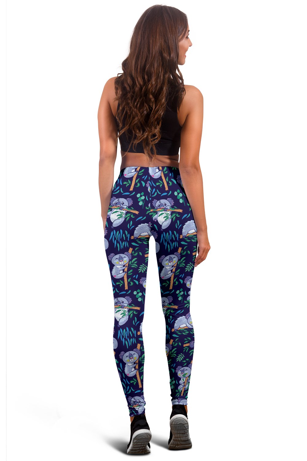 Koala Themed Design Print Women Leggings