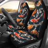 Koi Carp Cute Design Themed Print Universal Fit Car Seat Covers