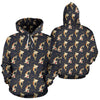 Koi Carp Japanese Design Themed Print Pullover Hoodie