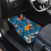 Koi Carp Water Design Themed Print Car Floor Mats