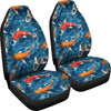 Koi Carp Water Design Themed Print Universal Fit Car Seat Covers