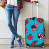 Ladybug Action Print Pattern Luggage Cover Protector