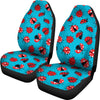 Ladybug Action Print Pattern Universal Fit Car Seat Covers