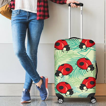 Ladybug Cute Print Pattern Luggage Cover Protector