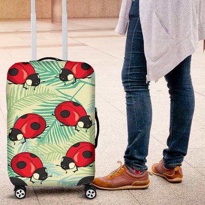 Ladybug Cute Print Pattern Luggage Cover Protector