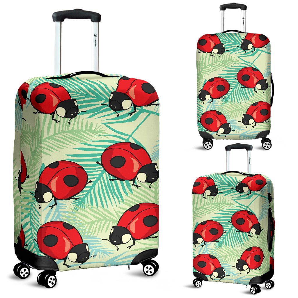 Ladybug Cute Print Pattern Luggage Cover Protector