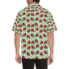 Ladybug Cute Print Pattern Men Aloha Hawaiian Shirt