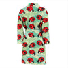 Ladybug Cute Print Pattern Men Bath Robe-JTAMIGO.COM