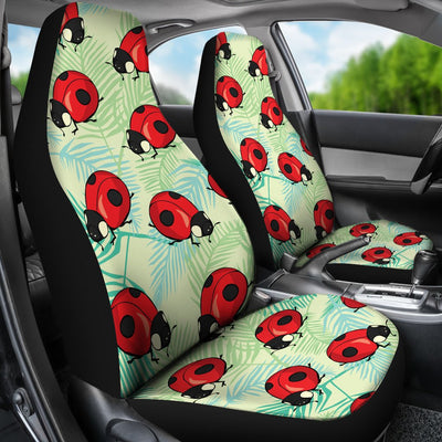 Ladybug Cute Print Pattern Universal Fit Car Seat Covers