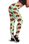 Ladybug Cute Print Pattern Women Leggings