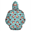 Ladybug Happy Print Pattern Pullover Hoodie