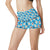 Ladybug with Daisy Themed Print Pattern High Waisted Spandex Shorts-JTAMIGO.COM