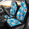 Ladybug with Daisy Themed Print Pattern Universal Fit Car Seat Covers