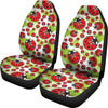 Ladybug with Leaf Print Pattern Universal Fit Car Seat Covers