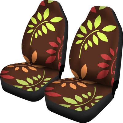 Leaves Print Universal Fit Car Seat Covers