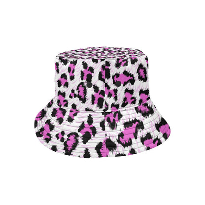 Leopard Pink Skin Print Unisex Bucket Hat