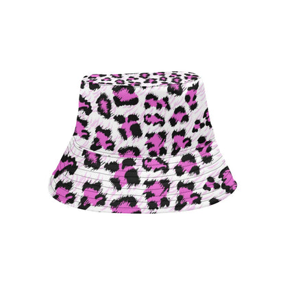Leopard Pink Skin Print Unisex Bucket Hat