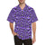 Leopard Purple Skin Print Men Aloha Hawaiian Shirt