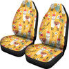 Llama Cute Themed Print Universal Fit Car Seat Covers