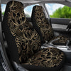 Lotus Gold Mandala Design Themed Universal Fit Car Seat Covers