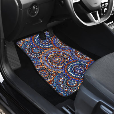 Mandala Boho Chic Design Print Car Floor Mats