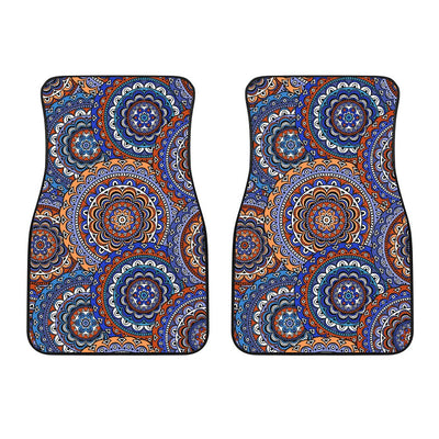 Mandala Boho Chic Design Print Car Floor Mats