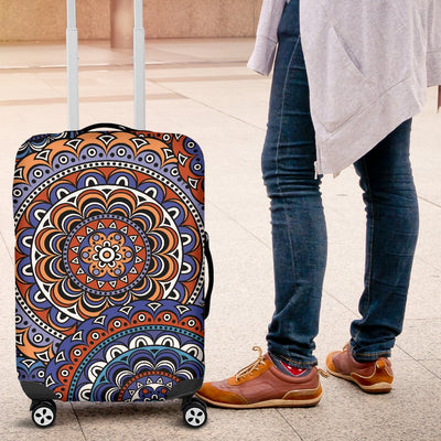 Mandala Boho Chic Design Print Luggage Cover Protector