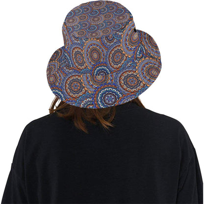 Mandala Boho Chic Design Print Unisex Bucket Hat