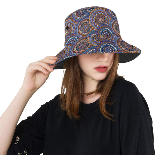 Mandala Boho Chic Design Print Unisex Bucket Hat