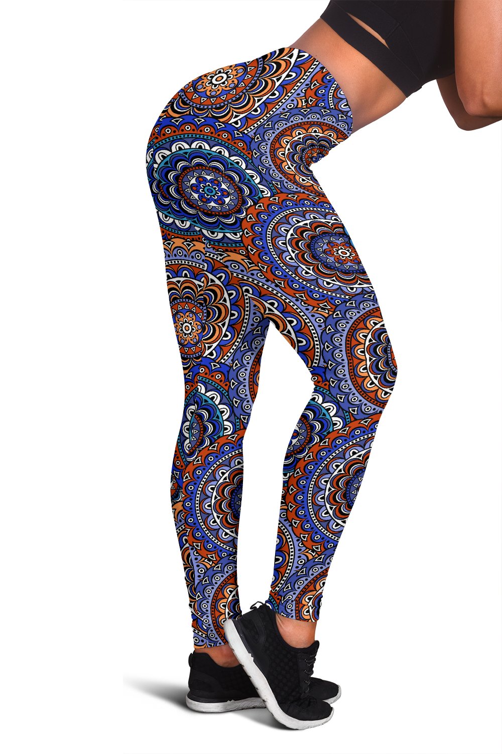 Mandala Boho Chic Design Print Women Leggings