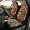 Mandala Flower Themed Design Print Universal Fit Car Seat Covers