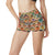 Mandala Mosaic Themed Design Print High Waisted Spandex Shorts-JTAMIGO.COM